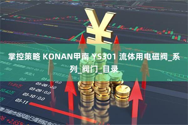 掌控策略 KONAN甲南 YS301 流体用电磁阀_系列_阀门_目录